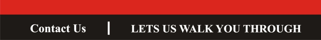 Contact us: let us walk you through