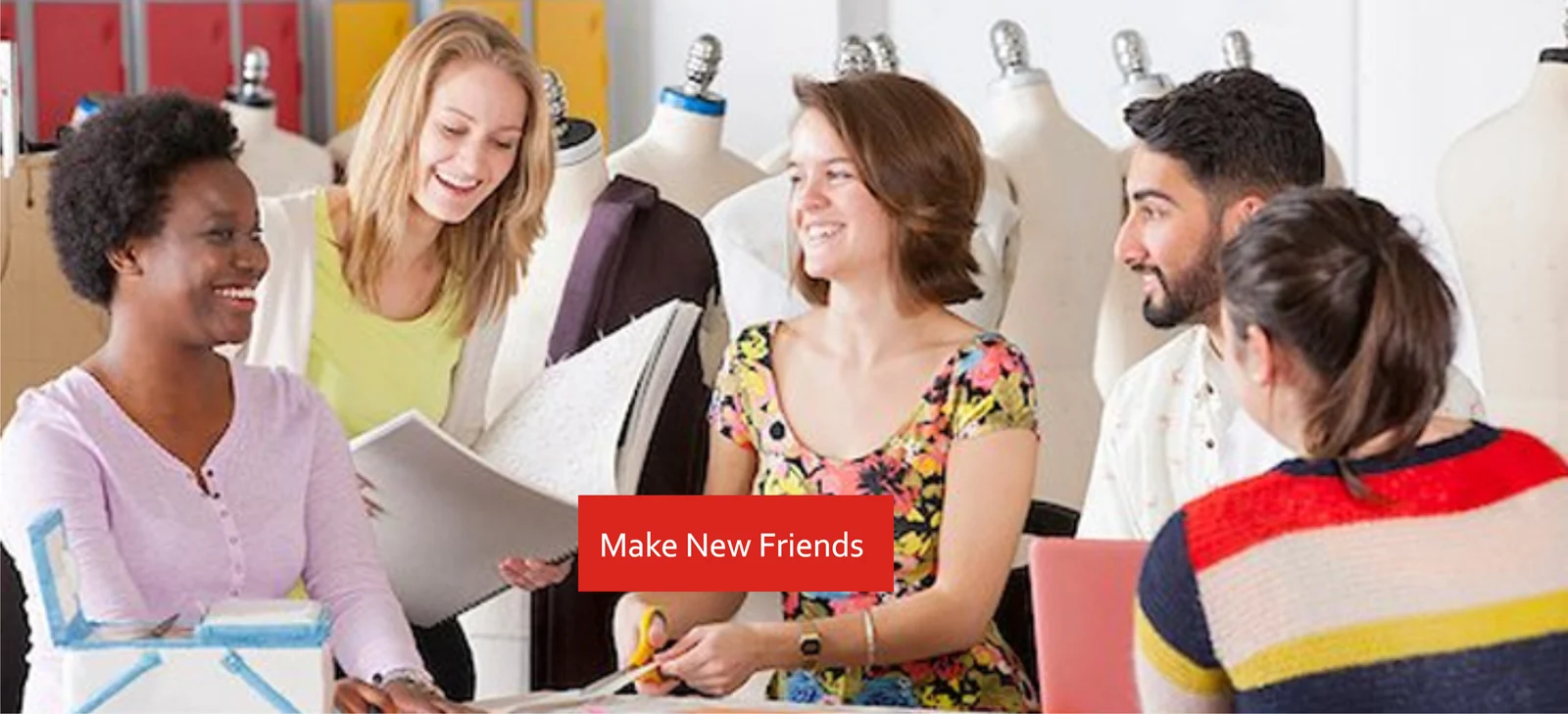 Make new friends
